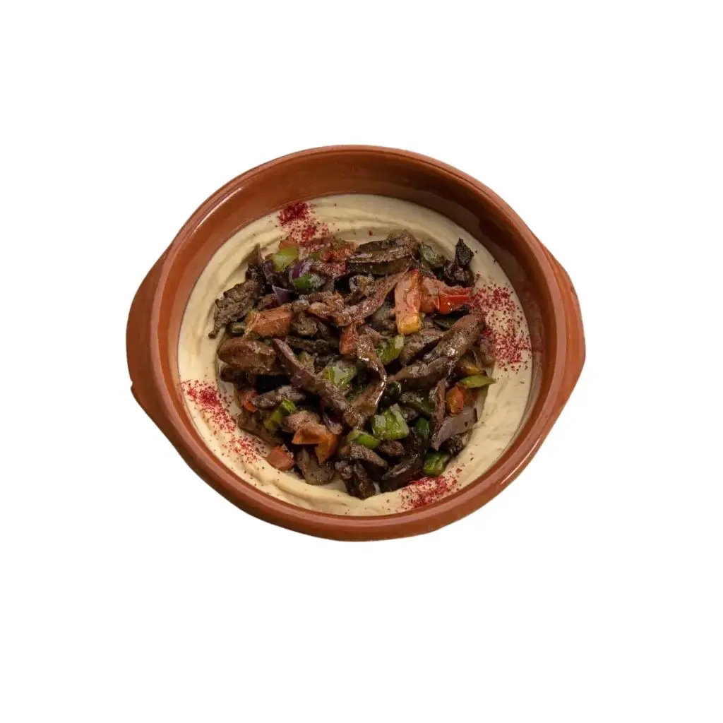 كبدة بالحمص